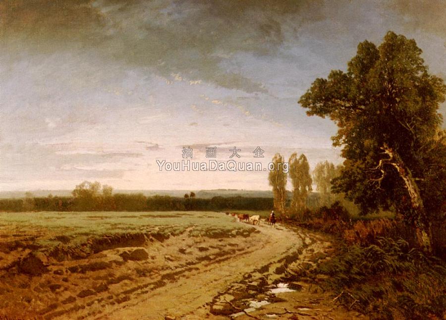 Going To The Pasture, Early Morning - 阿尔贝托·帕西尼